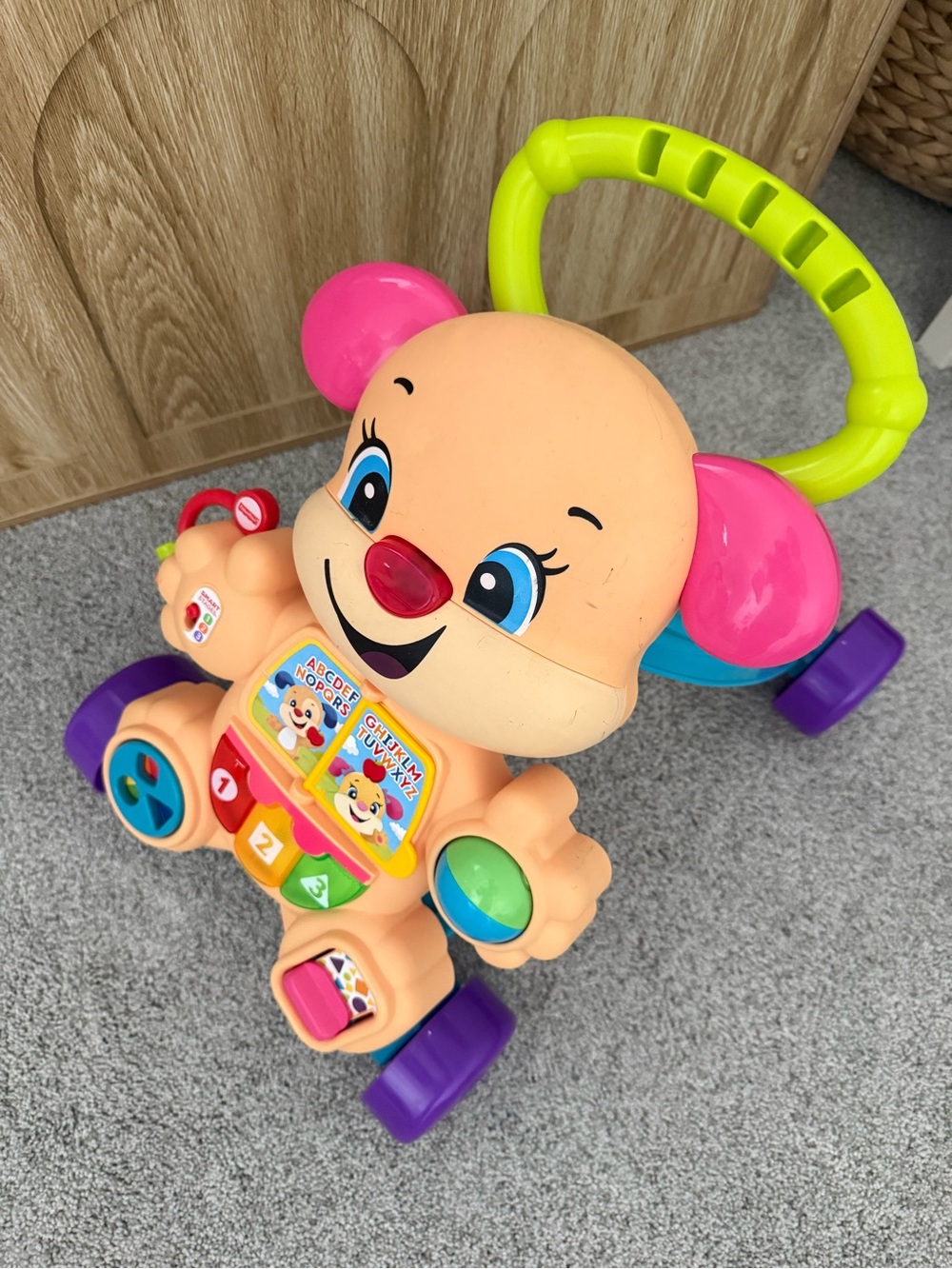 Bright Interactive Push Baby Walker